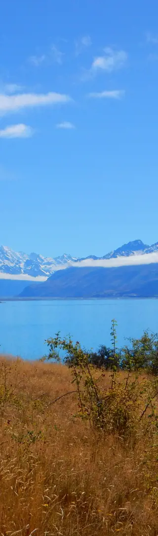 Panoramafahrt entlang des Lake Pukaki